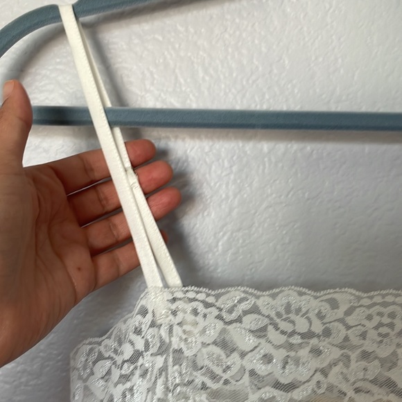 NWT Chasing Unicorns So Many Skies Silk/Cotton + Lace Midi Dress Sz XS 🌸 - Picture 9 of 13